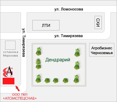 Карта проезда